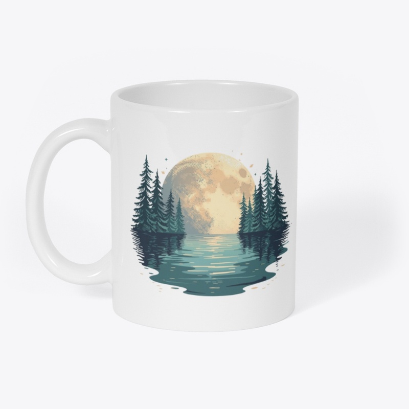 The Moon Fell Into the Lake