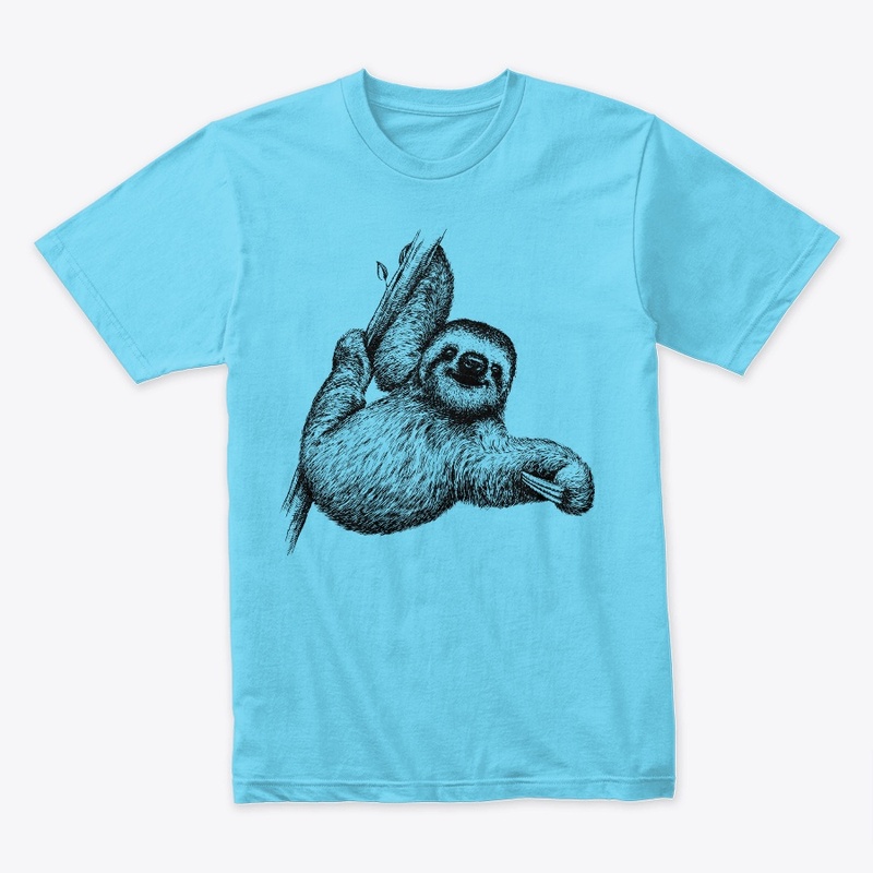 Three-toed Sloth (outline)