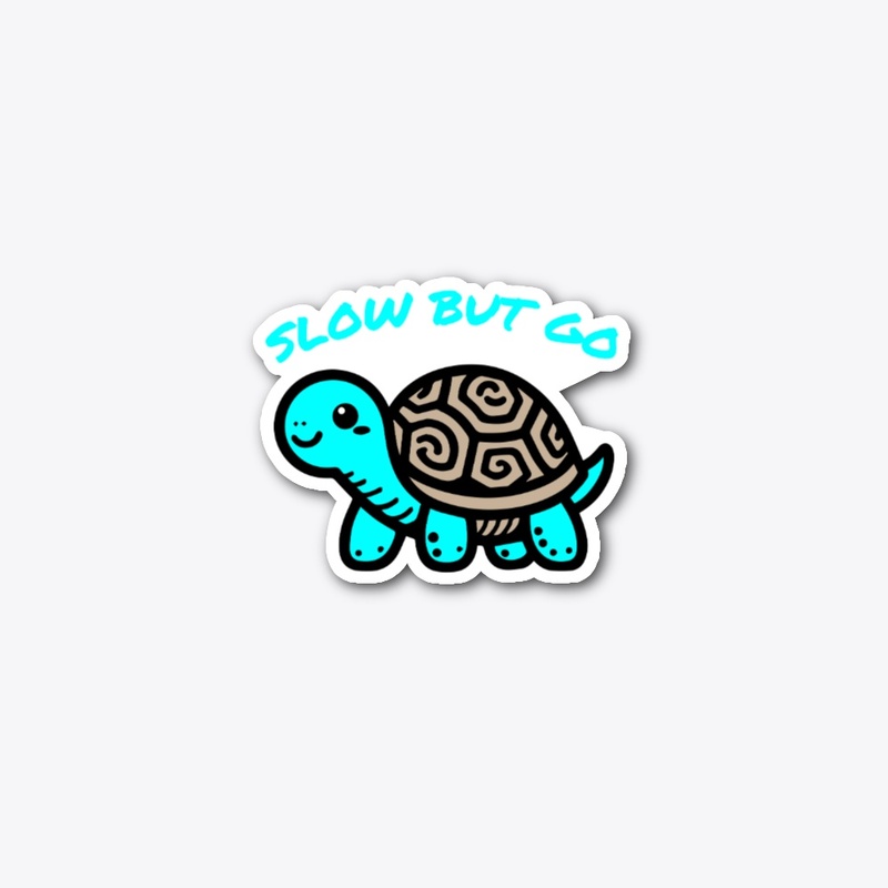 Slow But Go Turtle