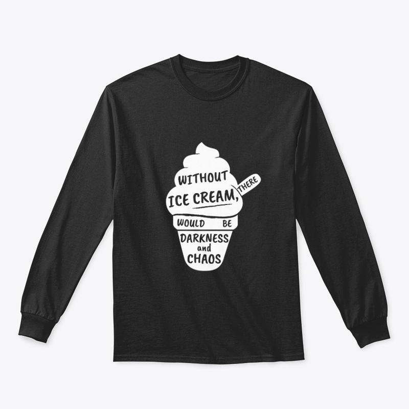 Darkness without ice cream!