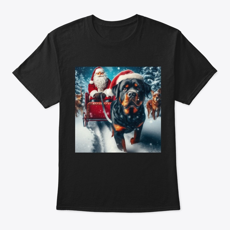 Rottweiler & Santa
