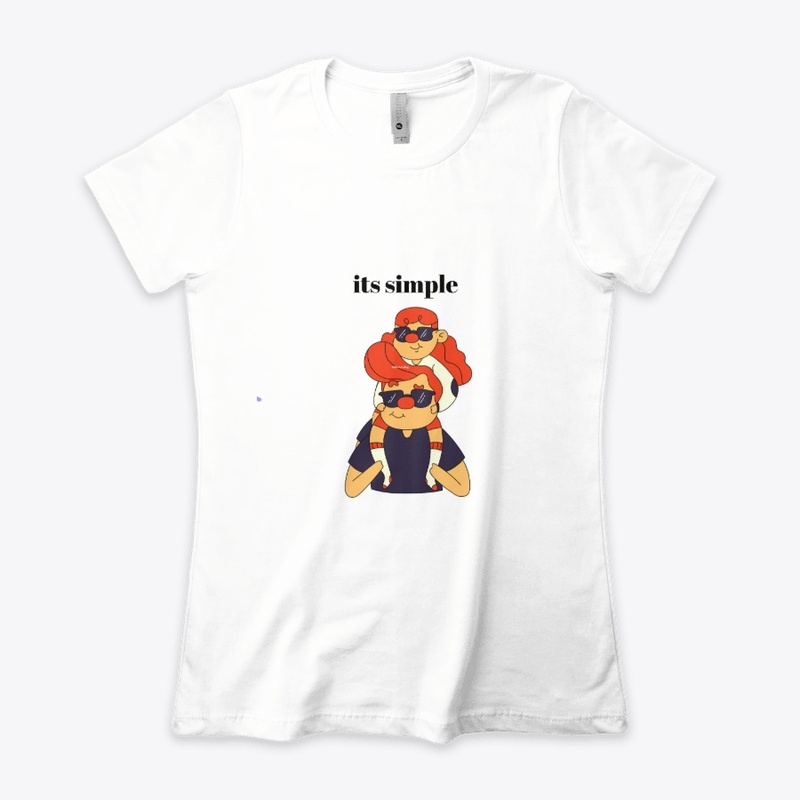 its simple summer t shirt 