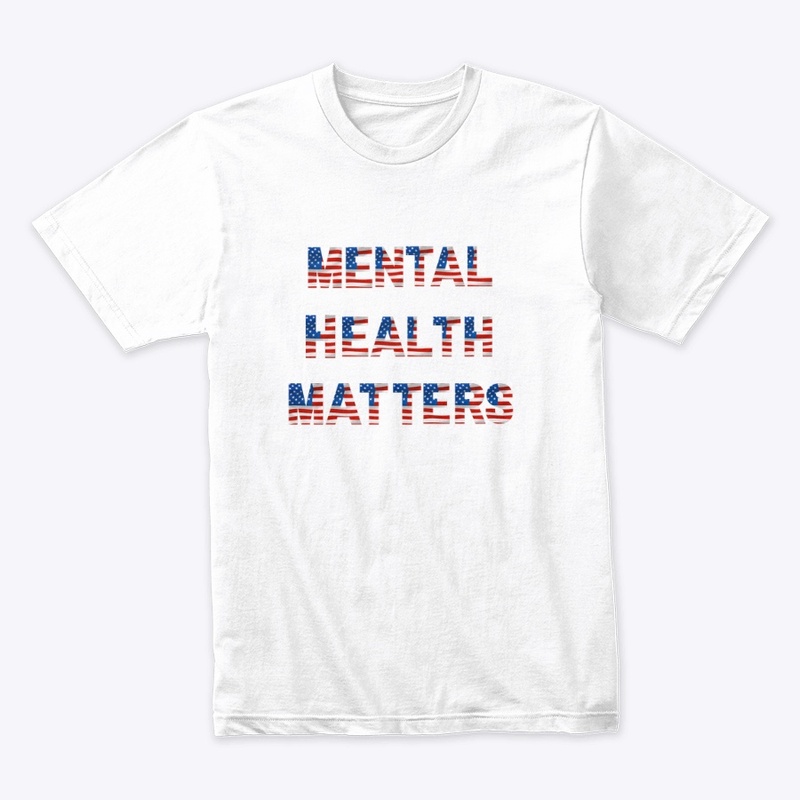 Mental Health Matters USA Flag Edition