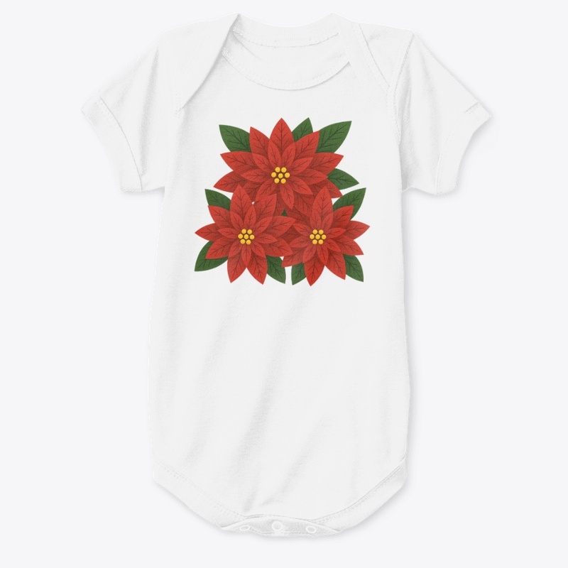 Poinsettia Bouquet  Christmas Floral