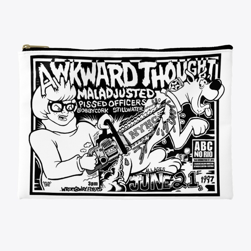 Velma vs. Scooby NYHC Punk Poster 