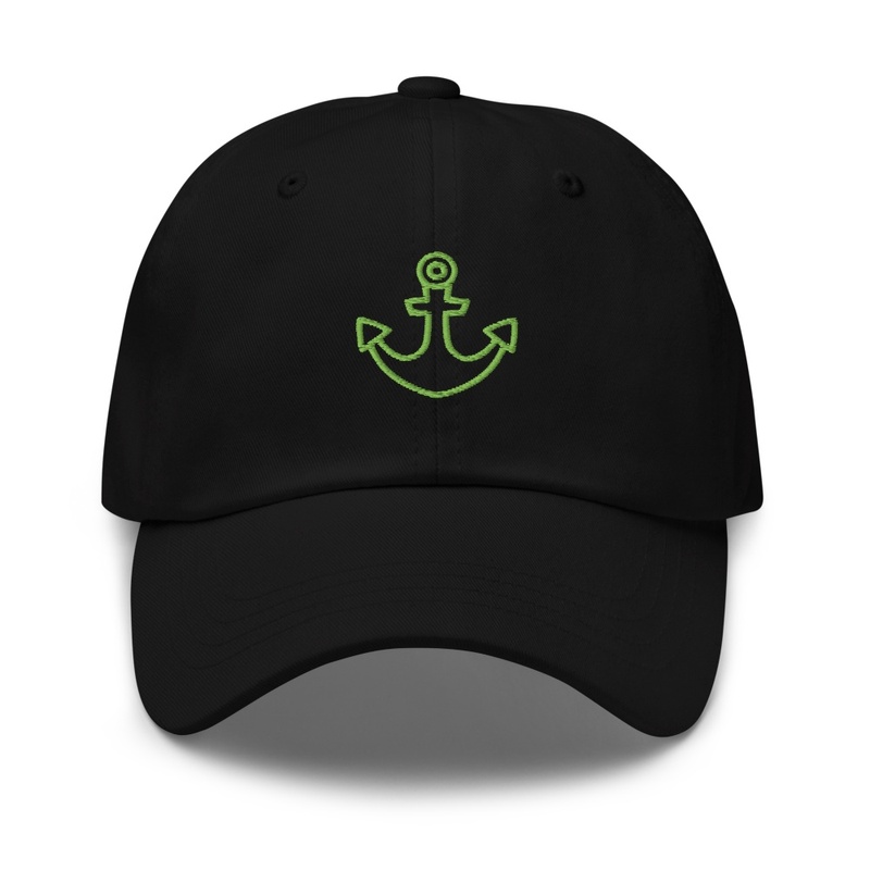 Anchor Dad Hat – Vintage Nautical Style