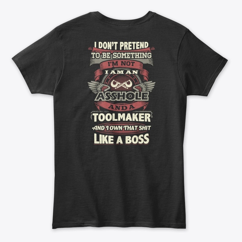 Toolmaker Like A Boss Hoodie 