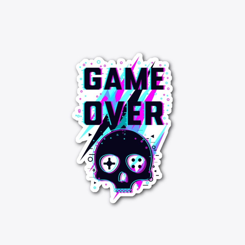 Game Over T-Shirt | Avail in Multicolour