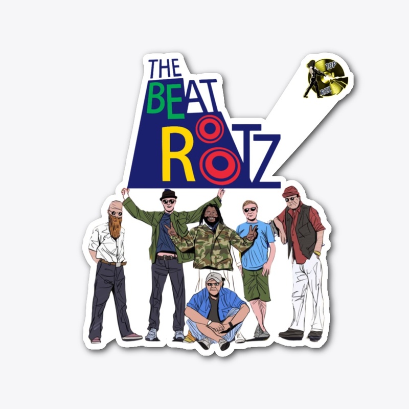 THE BEAT ROOTZ with TOP RIZZ LOGO