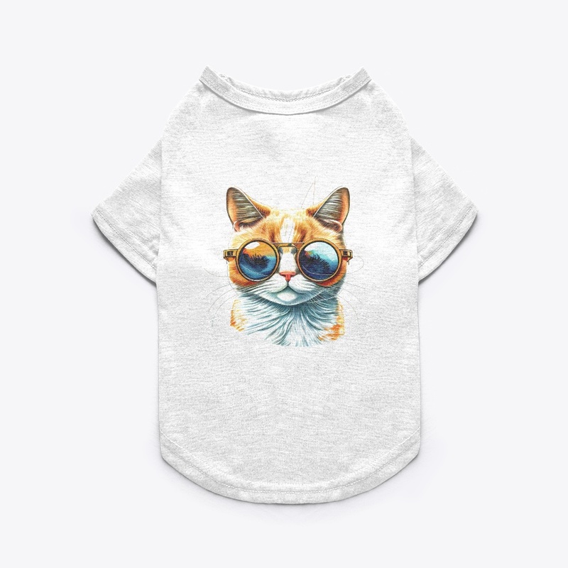 cat with sunglasses