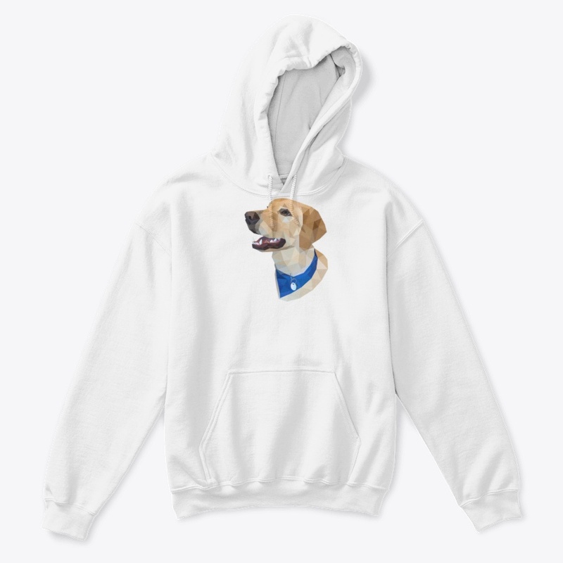 Geometric Art Golden Retriever Lab Mix