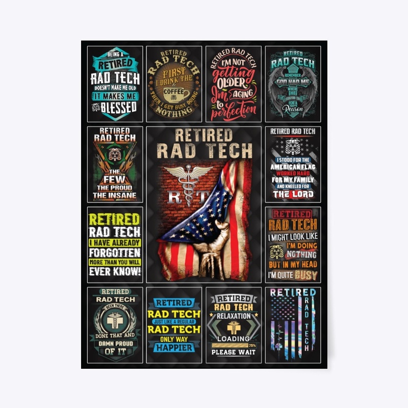 Awesome Retired RAD Tech Collage 