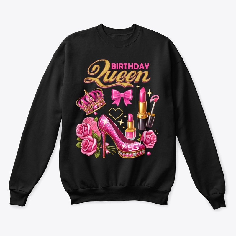 Birthday Queen SG Crown & Shoes