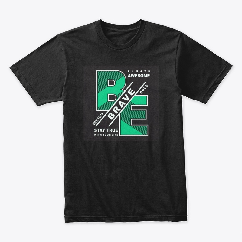 typographic t shirt design 
