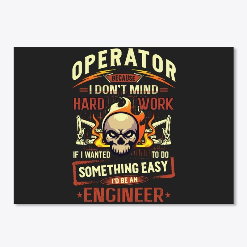 Hardworking Operator Hoodie