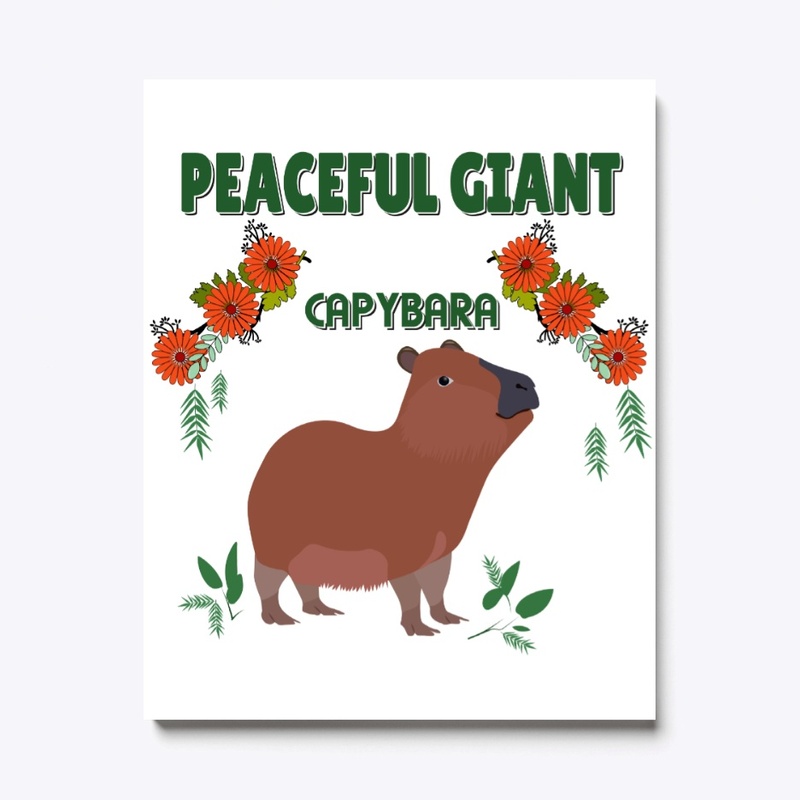 Capybara - peaceful giant