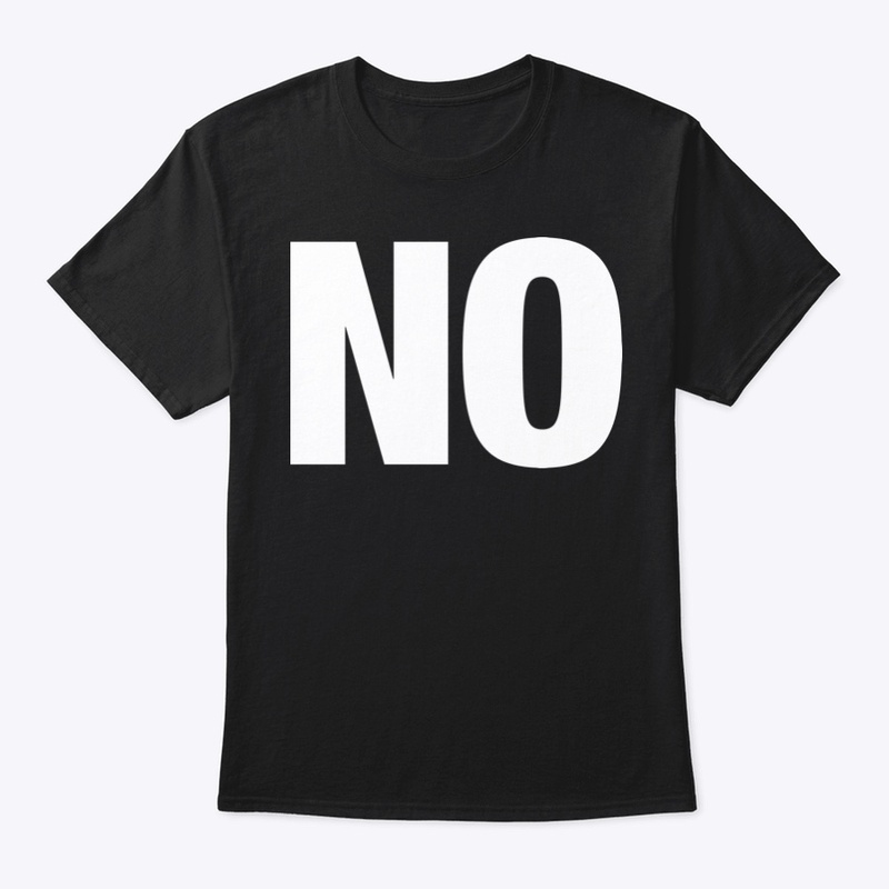 NO on black