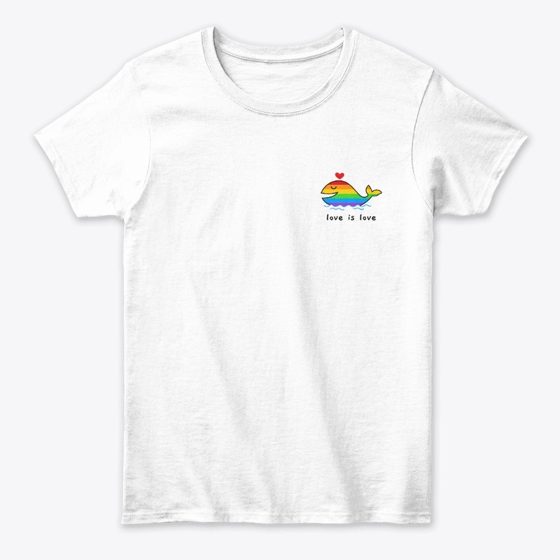 whale tee LGBTQ Pride T-Shirt