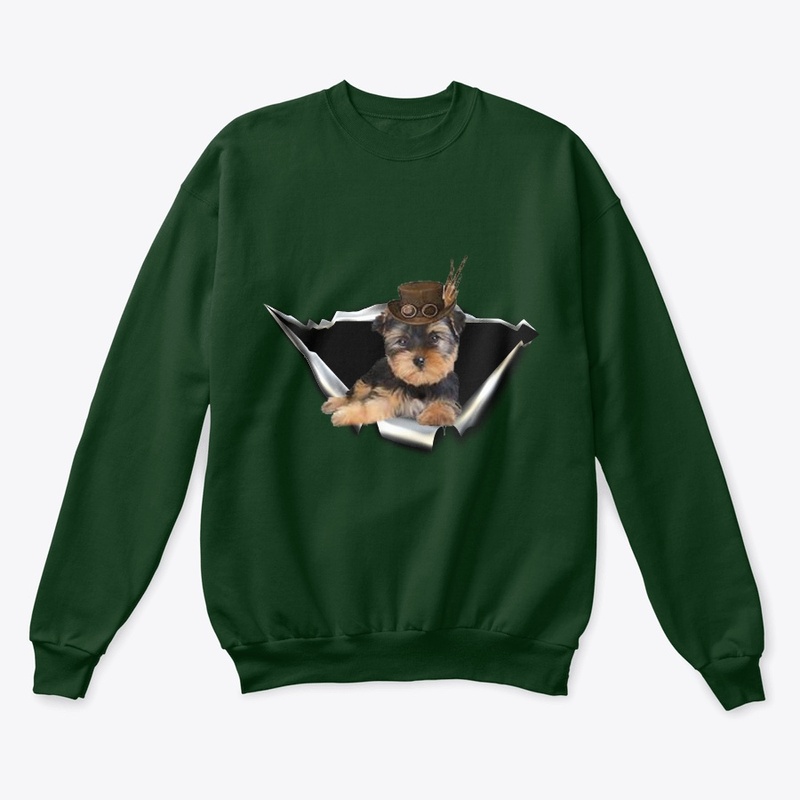 morkie 3D Car sticker