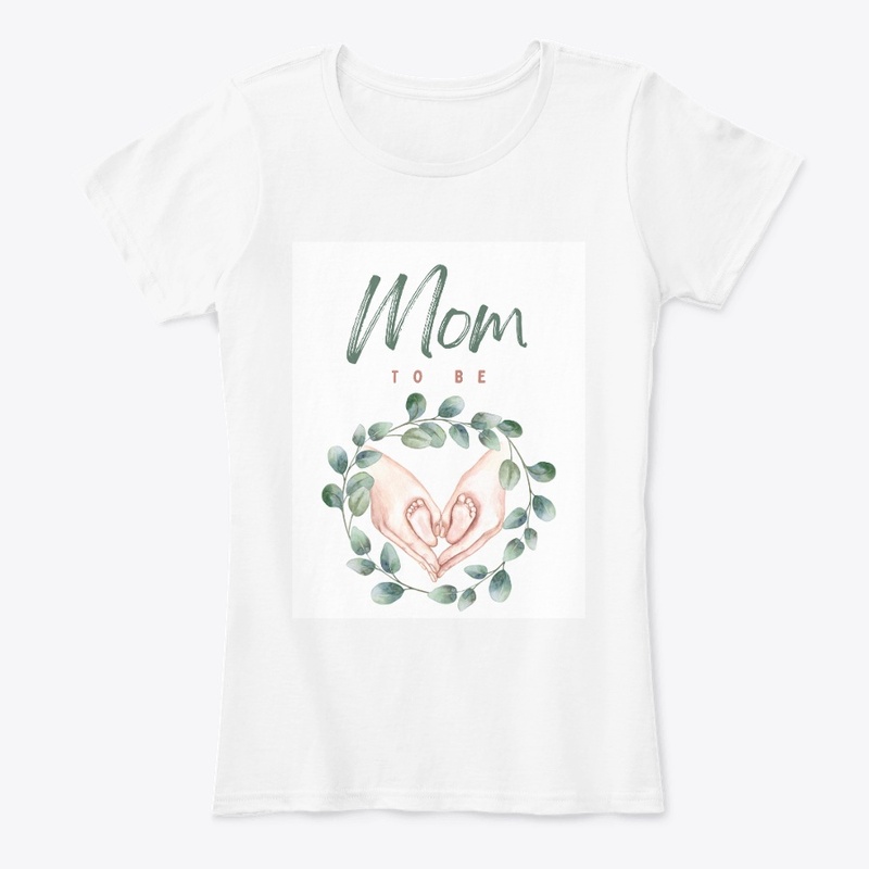 Mom to be printed t shirt and more