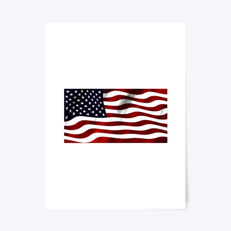 Best 4th of July Gift  American flag Tee