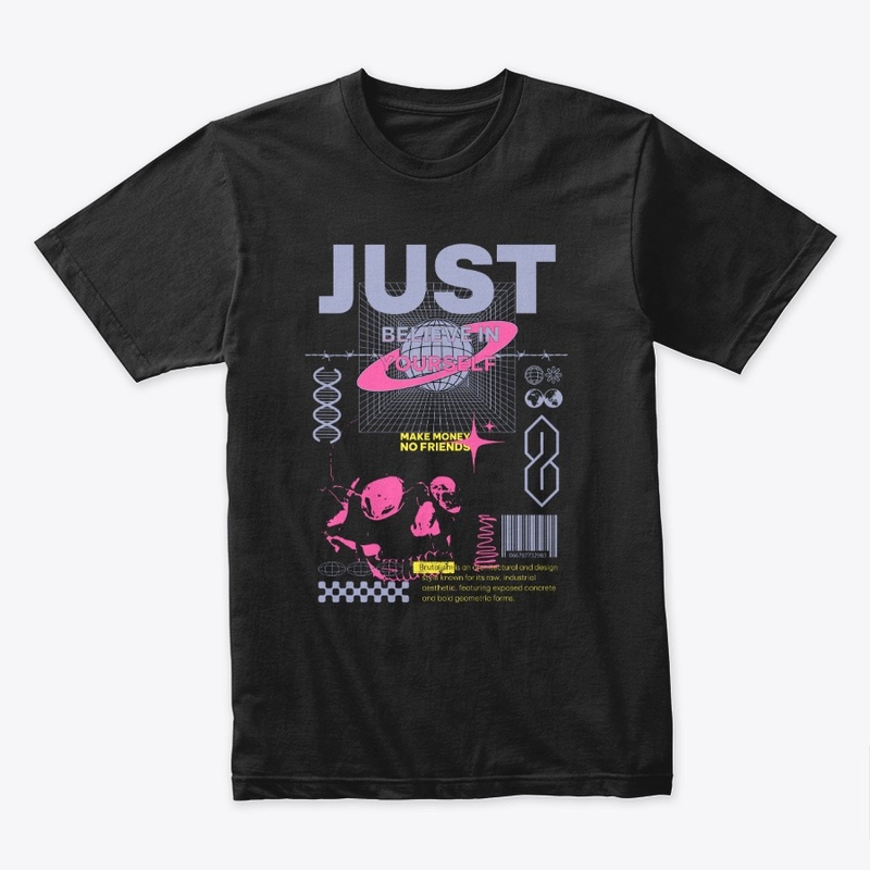 Just Believe In Yourself Quote Lettering