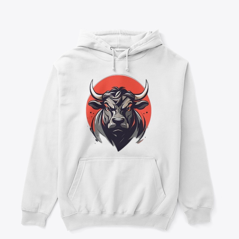 Angry bull printed products
