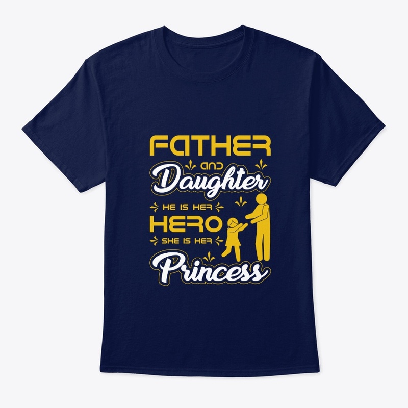 Father and Daughter T Shirt Design