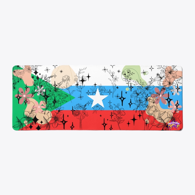 Somali Tri-Frag Gardenia Mist mousepad