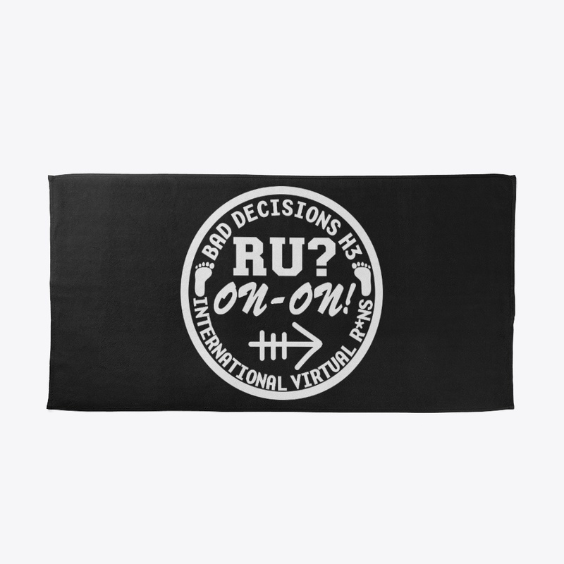 Sports Towel - Virtual Run Logo