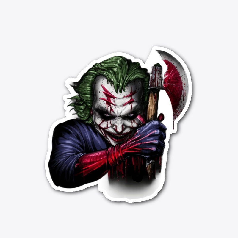Dark Joker Character T-Shirt Design
