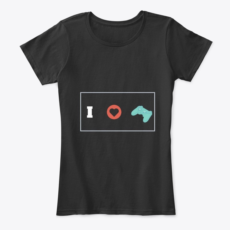 i love video games , heart