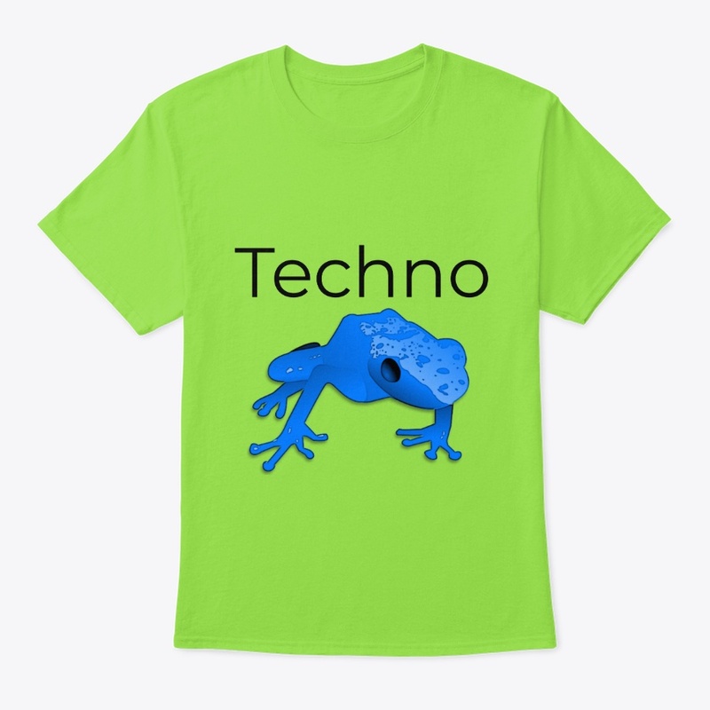 Techno Frog EDM Techno Music Rave Trance