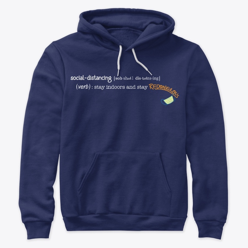 6 Feet Away Premium Quality Hoodie 