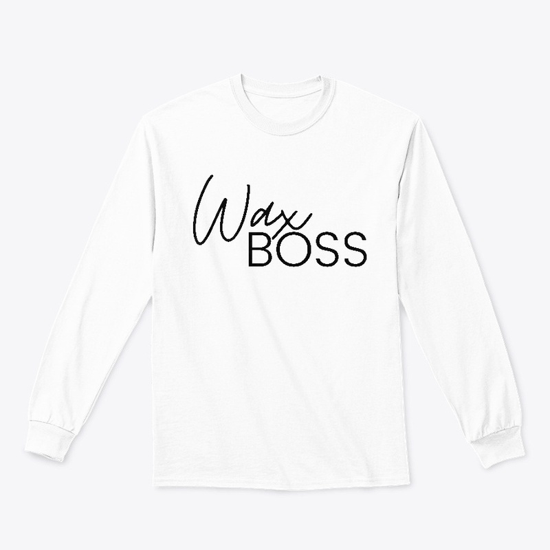 Wax Boss Black Lettering