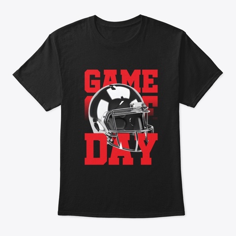 Game Day Black T-Shirt Front