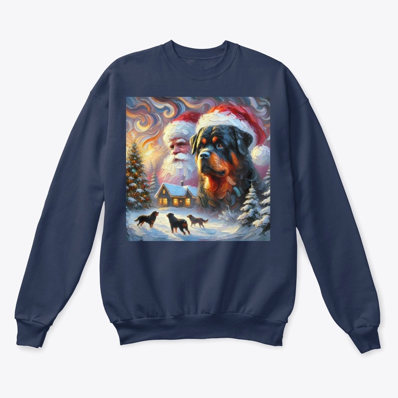 Rottweilers & Santa