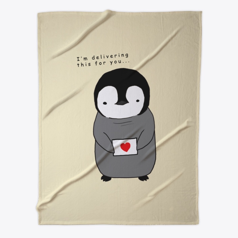 Love Letter - Cute Baby Penguin Design