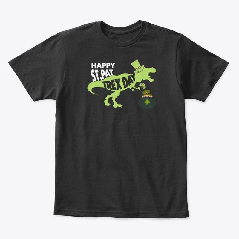 Happy St. Pat T-Rex Day T-Shirt