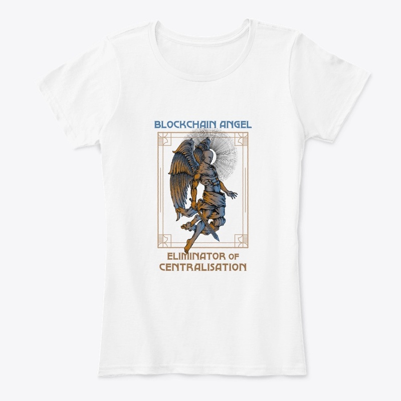 Blockchain Angel Heraldry (white)