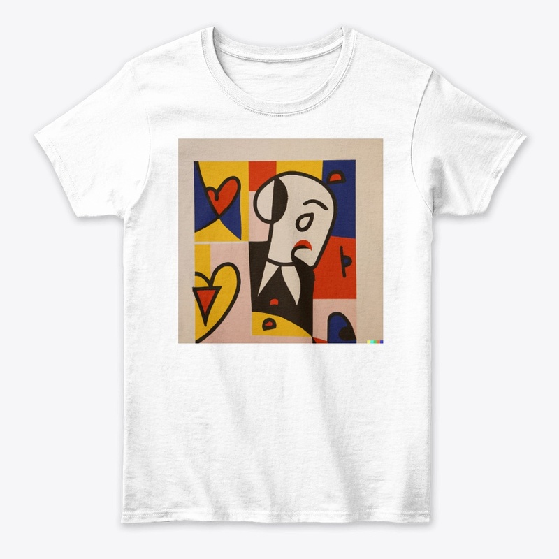 man in wall art