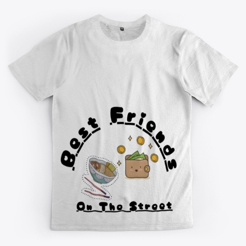Best friends on the street