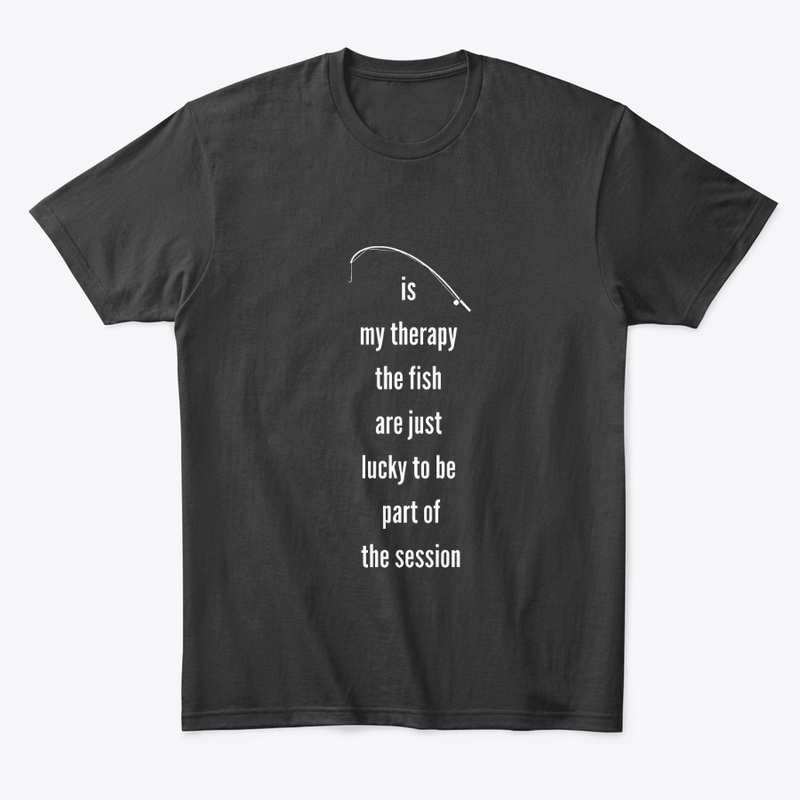 funny fishing therapy design 