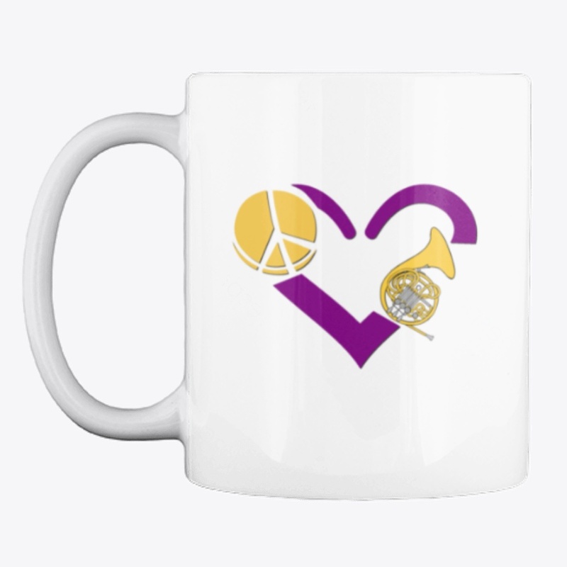 Peace - Love - French Horn