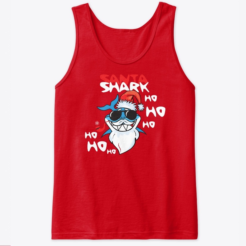 Santa Shark Merry Sharkmas Christmas