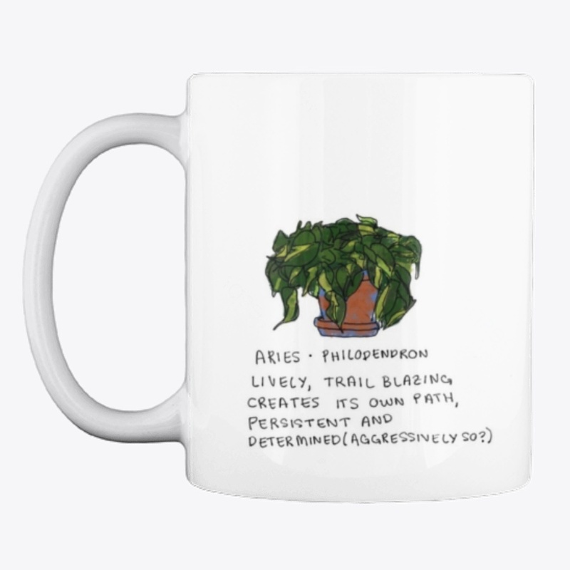 Aries Plant Mug