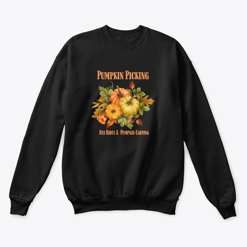 Pumpkin picking autumn aesthetic