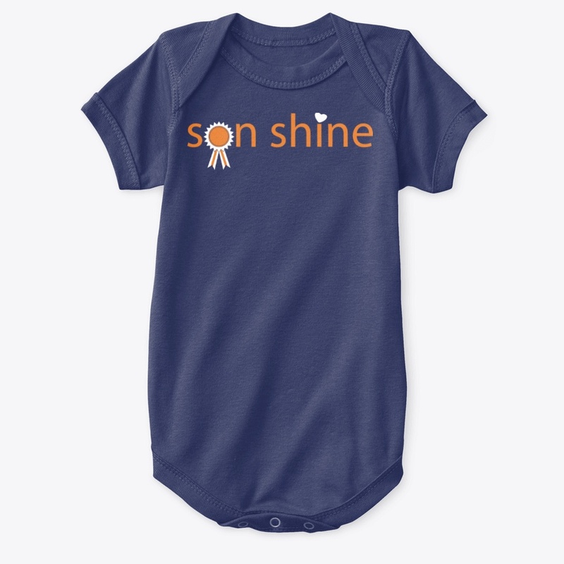 Son Shine "Big Blue" Baby BodySuits