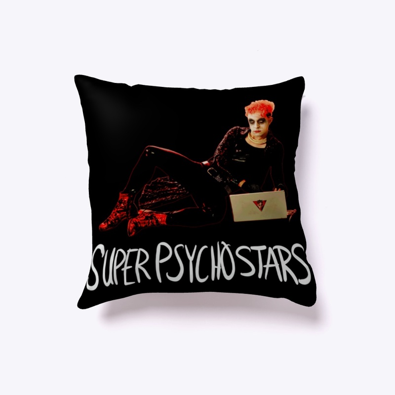 SUPERPSYCHOSTARS NO SLEEP PILLOW