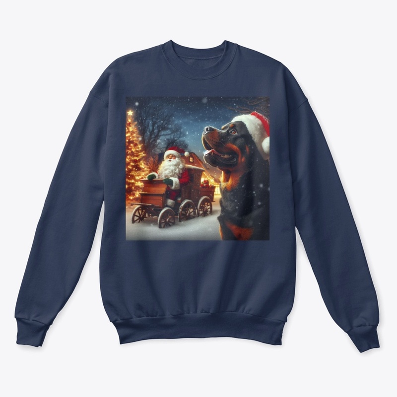 Rottweiler Santa